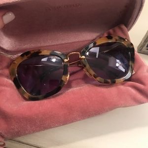 Miu Miu Cat Eye Sunglasses